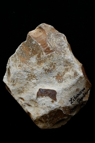 Acheulean hand axe biface - hand,