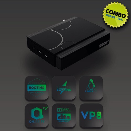 Récepteur combo iptv - combo, ott
