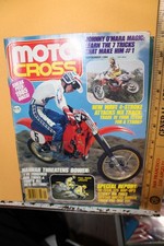 1984 Moto Cross Magazine Johnny O'Mara YZ490 TT600 RC250 Mike Beier Mark Barnett