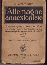 L'ALLEMAGNE ANNEXIONISTE