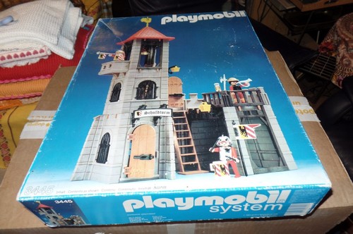 Playmobil prison tower tour - -, tower,