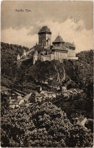 Cpa czechoslovakia karluv - cpa,