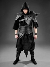 Déguisement Halloween cuir armure intégrale cosplay fantaisie larp SCA body a...