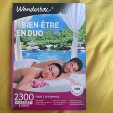 Coffret Wonderbox Bien être en duo