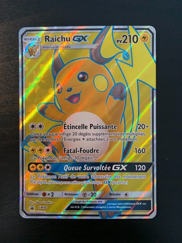 Carte pokémon raichu - pokémon,
