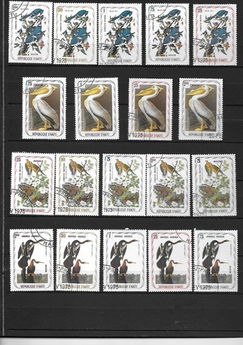 Série timbres sur les - série,