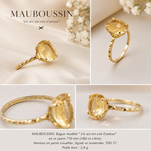 Mauboussin bague modèle un - bague,