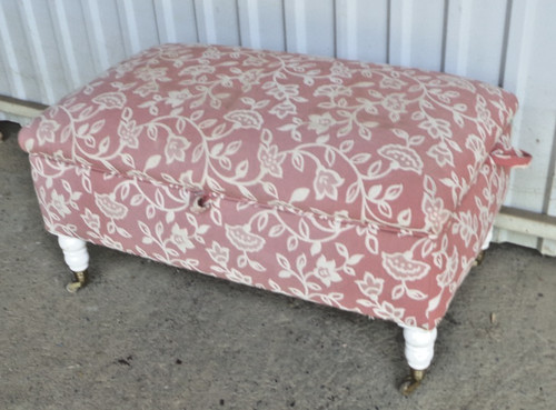 Banquette coffre tissu - coffre, de