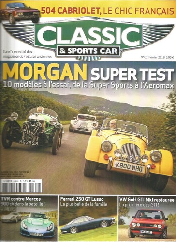 Classic sportscar n - sportscar, n°62