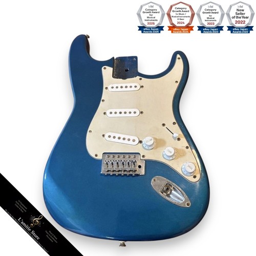 Corps fender stratocaster bleu - corps,