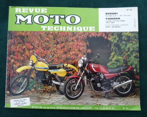 Revue moto technique - revue,
