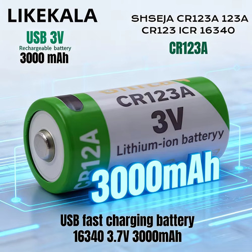 Batterie rechargeable cr2 - rechargeable,