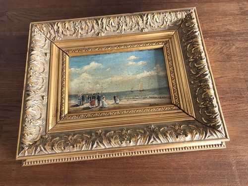 Tableau huile sur toile - tableau,