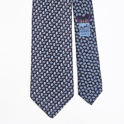 Hermes tie 626019 football - tie, oa