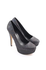 ALDO Escarpin compensé Dames Escarpins T EU 39 argenté style mouillé