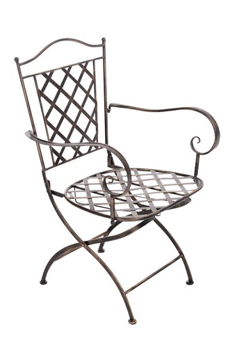 Chaise jardin fer - chaise, forgé