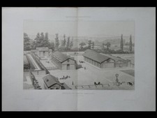 ABATTOIR DE PONTOISE - 1883 -