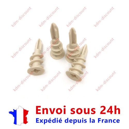 Lot chevilles nylon - 10,