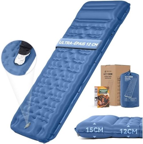 Matelas camping autogonflant - matelas,