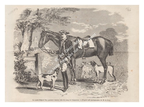 Chasse courre le - ,