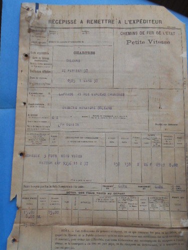 Vieux papiers chemins de fer - de,