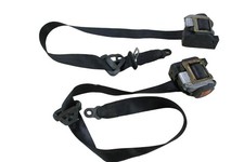 VW T4 seat belt strap left right front driver seat passenger seat black