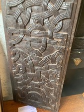 panneau bois sculpté en