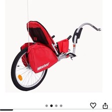 Weehoo Blast Trailer Bike Red