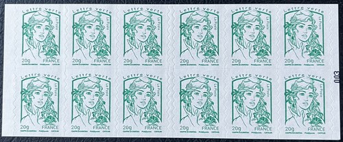 France carnet marianne - france,