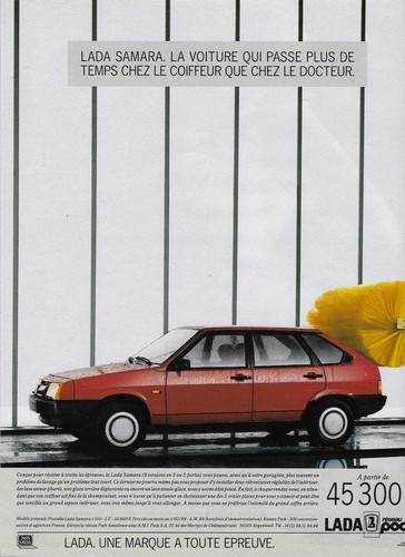 Publicité papier voiture - papier,