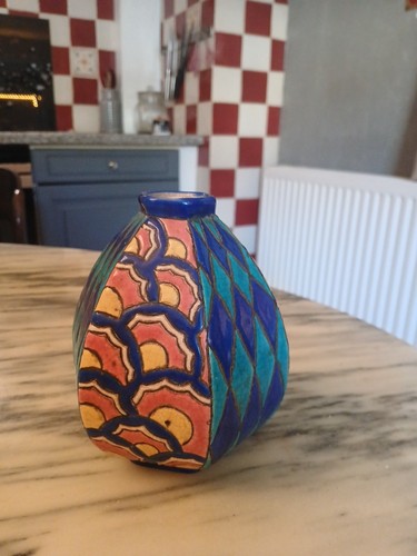 Vase longwy art - vase,