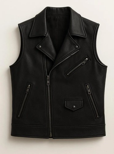 Men black leather - men's,