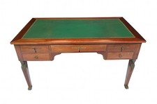 Empire style desk return Egypt late 19th EME bronze decoration Napoleon III