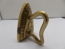 petit fer à repasser Laiton , Fer Miniature , Fer , décors poupée