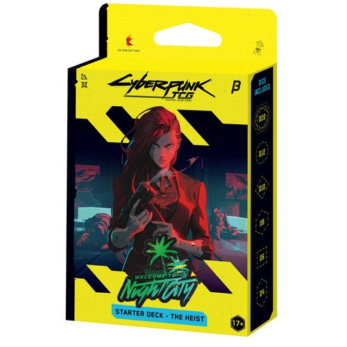 Starter deck cyberpunk tcg - cyberpunk,
