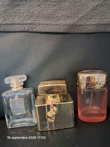 Lot flacons vide parfums - 7,