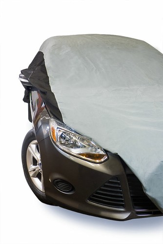 Housse voiture grise - housse, grise/noire