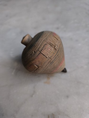 Ancienne toupie bois - toupie, en