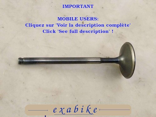Soupape admission pour - pour, honda