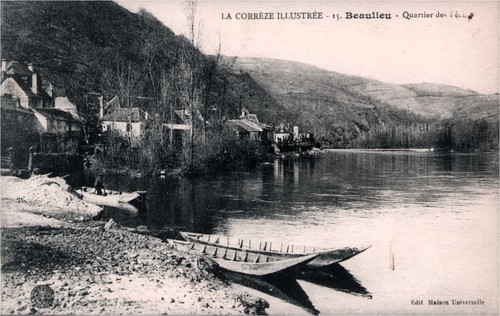 Cpa beaulieu quartier des - 19,