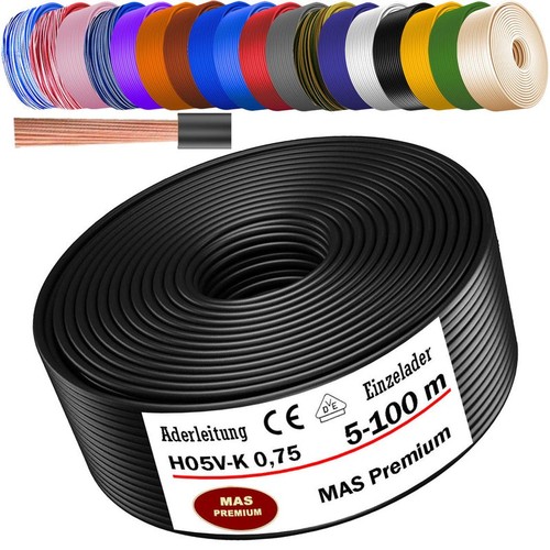 Câble filaire 100 h05v - câble, h05v-k