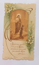 Ancienne image pieuse