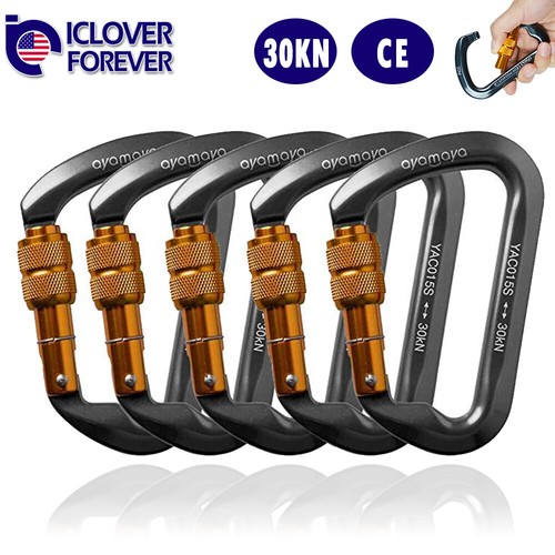 30kn aluminum carabiner - 30kn,