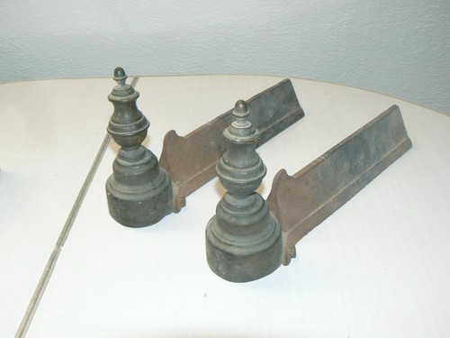 Ancienne paire chenets - paire, de