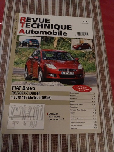 Revue technique fiat - technique, 1.6