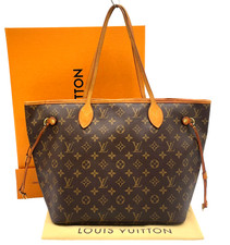 Authentic Louis Vuitton Monogram Neverfull MM M40156 W/Box/DustBag SK100041