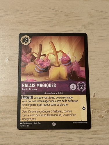 Cartes disney lorcana - lorcana-, balais