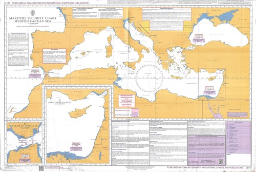 Carte maritime sécurité - carte,