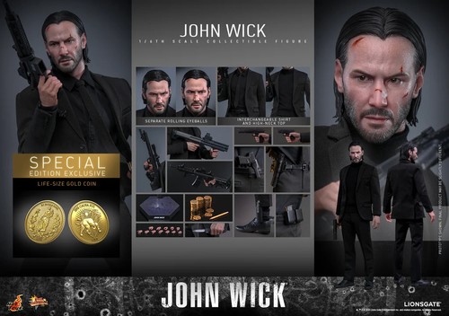 Hot toys john wick - john, mms832b