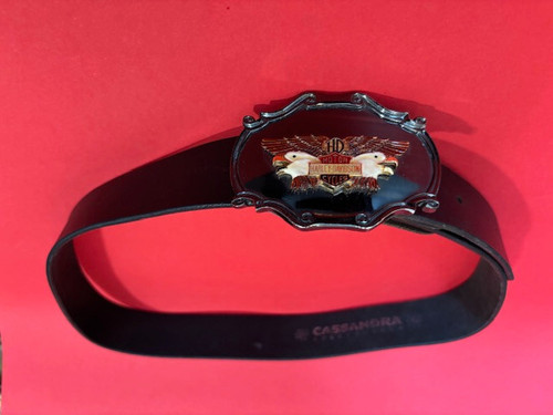 Ceinture cuir vintage - ceinture,